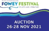 Fowey Festival Winter Auction 2021, Friday 26th  Sunday 28th November